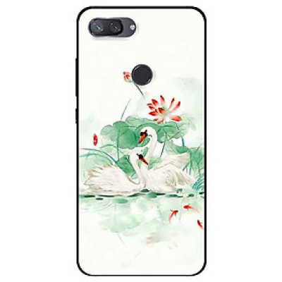 Ốp lưng in cho Xiaomi Mi 8 Lite Mẫu Dưới Mưa