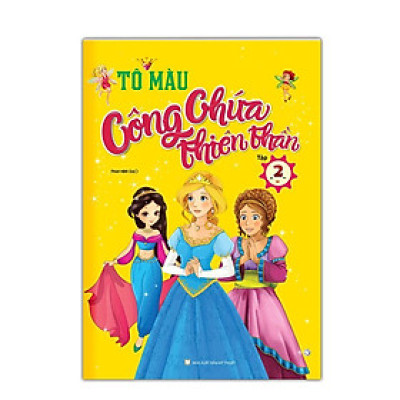 Sách - Tô Màu Công Chúa Thiên Thần - Tập 2 - Minh Thắng