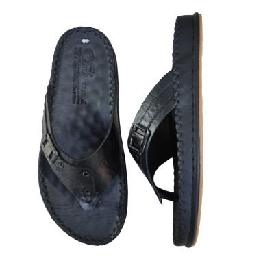 Dép Xỏ Ngón Nam HÀ NAM Da Bò Thật Cao Cấp DNA22206