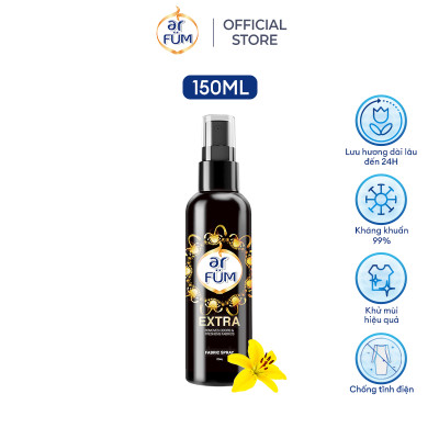 [Special Edition] Xịt thơm quần áo hương nước hoa cao cấp arFUM lưu hương lâu, khử mùi hiệu quả (150ml)