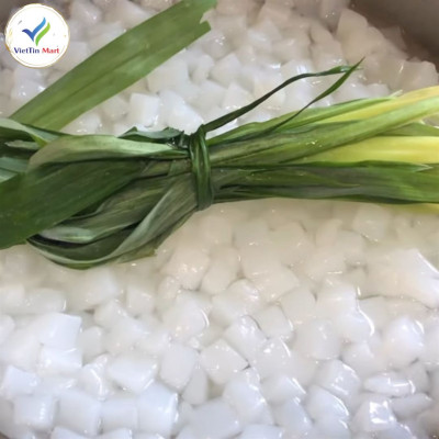 Thạch Dừa Thô Miếng (DẠNG TẤM) Viettin Mart 1KG