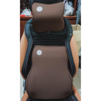  Bộ tựa đầu tựa lưng cao su non nguyên khối - bộ gối đầu tựa lưng trên ô tô