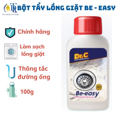 Bột Thông Cống Cực Mạnh,Tẩy Lồng Máy Giặt,Thông Bồn Cầu,Thông Bồn Rửa Bát Rửa Mặt Dr.C Be-easy 100g