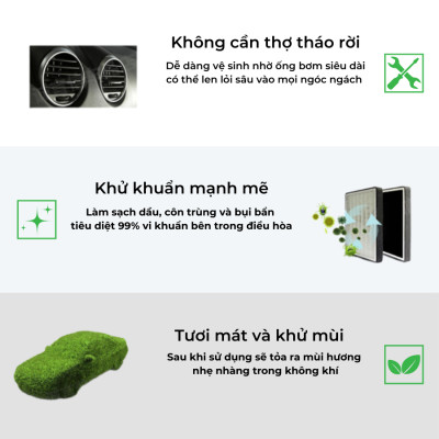 Bình Xịt Tạo Bọt Vệ Sinh Điều Hoà Dàn Lạnh Ô Tô Khử Mùi Máy Lạnh O’tech BX-11 Air Conditioner Foam Cleaner - Hàng Chính Hãng