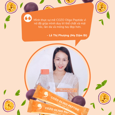 Bột Peptide COZO Oligo Peptide Giúp Tăng Cường Sản Xuất Collagen, Chống Lão Hóa, Làm Trắng Da và Dưỡng Ẩm 