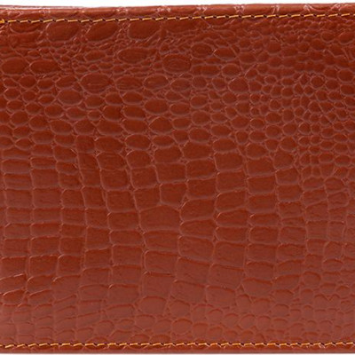 Ví Nam Vân Cá Sấu Huy Hoàng HT2112 (12.5 x 10 cm) - Nâu