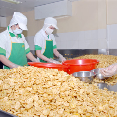 Mít Sấy Chân Không Giòn Xốp Tự Nhiên (Jackfruit Chips) VINOFOOD  100grs (Gói = 100 grs) - Export