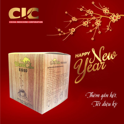 Cà Phê Chồn phin giấy - Hộp 10 Gói x 15g