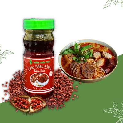 Combo 3 Chai Màu Dầu Điều 100ml Thương Hiệu Thiên Thiên Food dùng tạo màu sắc đẹp cho món ăn