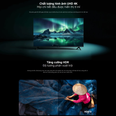 [NEW 2026 TV Series] Smart Tivi Xiaomi TV A 43 2026 - 43 Inch - UHD 4K - Hàng Chính Hãng