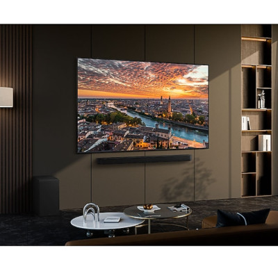 Smart Tivi QLED Samsung 4K 55 inch QA55QE1DAKXXV - Hàng Chính Hãng