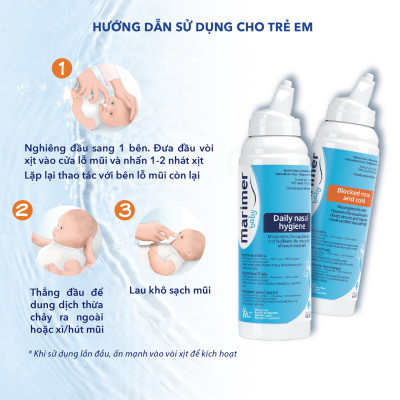 Combo Gel tắm 3in1 Neutraderm + Nước biển sâu Marimer Baby Blocked