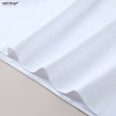 Áo Polo Nam VIỆT PHÁP Form Luxury - Thun 4 Chiều Sọc không túi , lịch lãm, sang trọng 2229