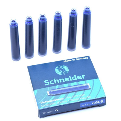 Hộp 6 Ống Schneider 6603 - Mực Xanh