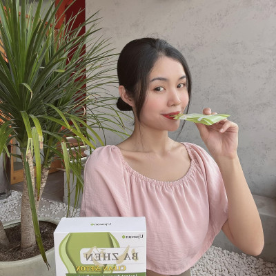 [QUÀ 20.10] Nước Uống Thảo Mộc Giảm Đau Bụng Kinh Hiệu Quả, Tăng Kích Cỡ Vòng 1, Thon Gọn Sắc Vóc Ba Zhen Ujuwon Bust Up (Hộp 8 Gói)