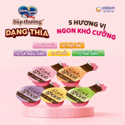 SILVER SPOON – SÚP THƯỞNG CHO MÈO DẠNG THÌA – NGON MÊ LY | HỘP 10 THÌA