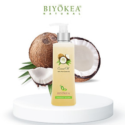 Dầu Dừa Ép Lạnh Biyokea (200ml)