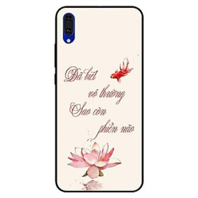 Ốp lưng dành cho Huawei Y7 Pro - mẫu Sen Hồng Và Cá