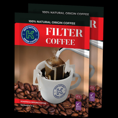 Cà Phê Túi Lọc K-Coffee Filter (105g / Hộp)