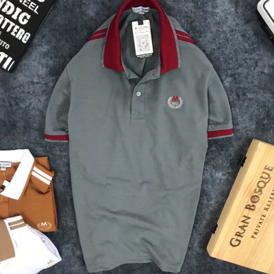 ÁO THUN CỔ BẺ NAM, ÁO POLO THỜI TRANG NGẮN TAY, CHẤT THUN CÁ SẤU DỄ PHỐI ĐỒ  - LZPS114