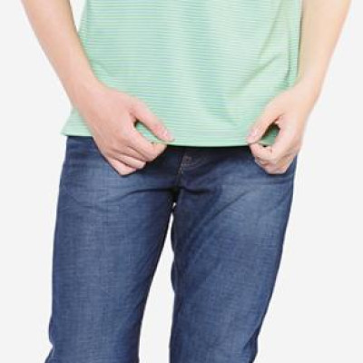 Áo Phông Nam Kẻ Ngang Aligro ALGAPC017