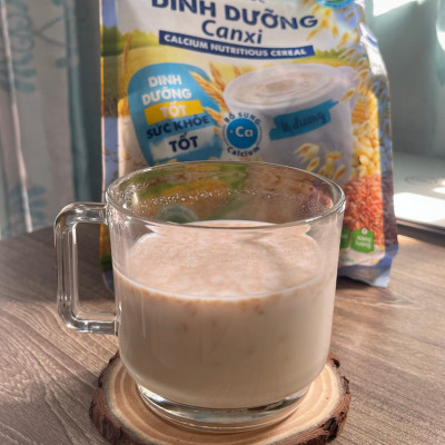 Combo 2 túi: Ngũ Cốc Yến Mạch Óc Chó Và Mè Đen 400G + Ngũ Cốc Dinh Dưỡng Canxi 400G [ít đường]