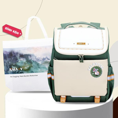 Ba Lô Chống Gù - Kala Y TC2256_BT.0040 - Màu Xanh Dương - Tặng Kèm Túi Vải