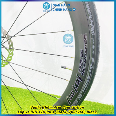 Xe đạp Twitter R5 Pro RS-24S FULL 6 món Carbon