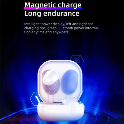 CINCATDY Tai Nghe Bluetooth V5.0 Earbuds Gaming Headphone True Wireless Headset S6 - Hàng Chính Hãng