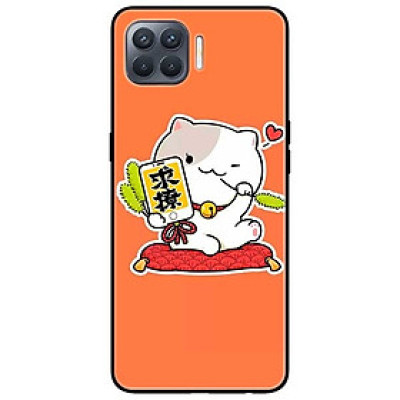 Ốp lưng dành cho Oppo A93 - F17 Pro mẫu Mèo Vui Vẻ