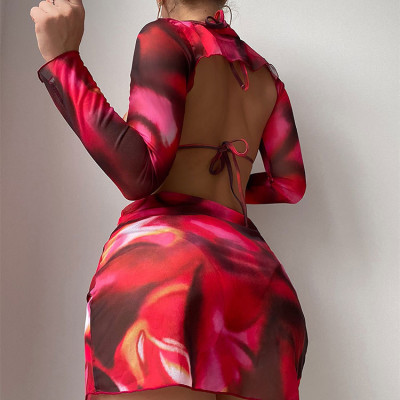 Bikini 2 Mảnh 3 Chi Tiết , Đồ Bơi 2 Dây Chất Lụa Kèm Quây Kín Đáo Sexy