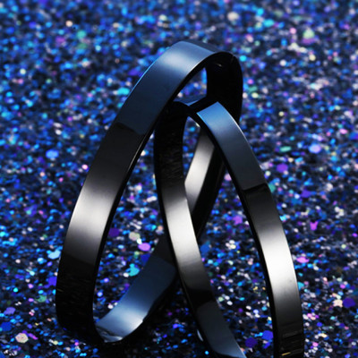 Vòng tay cặp Hàn Quốc VTC13 (Màu đen)