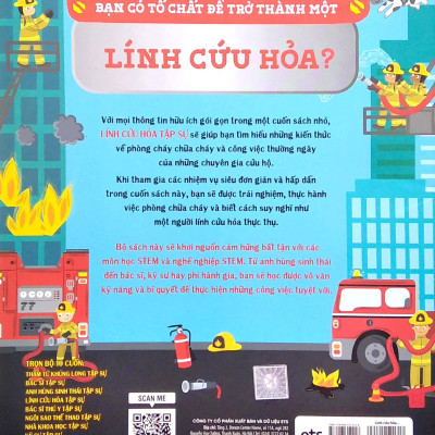Tủ Sách Giáo Dục Stem: Lính Cứu Hỏa Tập Sự