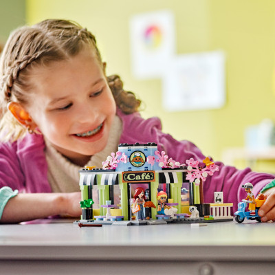 Đồ Chơi Lắp Ráp Tiệm Cà Phê Thành Phố Heartlake LEGO FRIENDS 42618 (426 chi tiết)