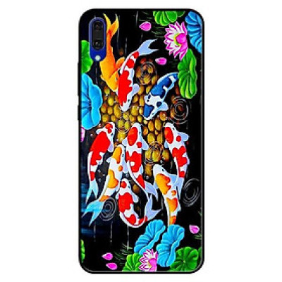 Ốp lưng dành cho Huawei Y7 Pro - mẫu Koi Sen Hồng