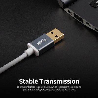 Bộ chuyển đổi USB 3.0 sang Ethernet Converter Driver Miễn phí / Truyền tốc độ cao / Hỗ trợ 10/100 / 1000Mbps