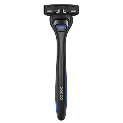 DORCO PACE 3 - Dao Cạo Râu 3 Lưỡi - Hộp Gồm 1 Cán và 9 Đầu Cạo