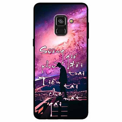 Ốp lưng dành cho Samsung A8 2018 mẫu Sương Gió Phủ Đời Trai