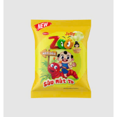  Kẹo dẻo sâu mắt to Bibica túi 96g