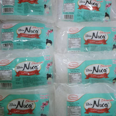 Combo 7 Gói Bún Nưa Vị Nguyên Das Keto 240g