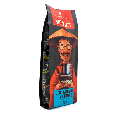 Cà phê rang xay Good Morning Mr Viet  250g