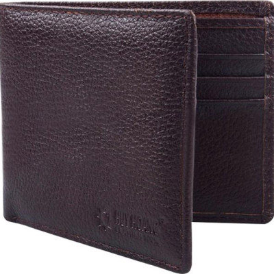 Ví Nam Da Bò Cao Cấp Huy Hoàng HT2115 (12.5 x 10 cm) - Nâu