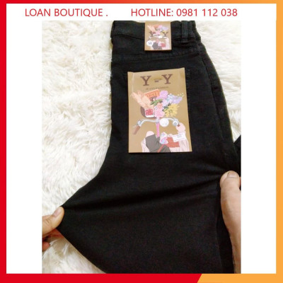 QUẦN JEAN LƯNG CAOQUẦN BÒ NỮ CẠP CAO DÁNG ÔM