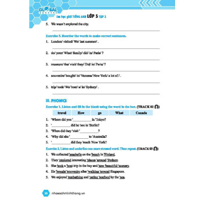 Sách - Global Success Em Học Giỏi Tiếng Anh Lớp 5 - Có Đáp Án - Tập 2 - Minh Thắng