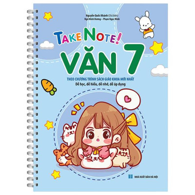 Sách - Take Note! Văn 7 - Bản Lò Xo