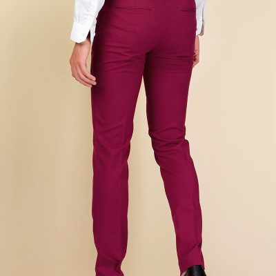 Quần Tây Nam Titishop AVN193 Đỏ Đô