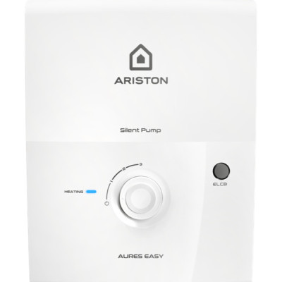 Máy Nước Nóng Ariston AURES EASY 4.5P Trực Tiếp Có Bơm - Hàng chính hãng (chỉ giao HCM)