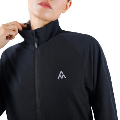 Áo khoác nữ thể thao mulet AM WJK003 Raflan, dáng Slimfit, vận động thoải mái, không bai xù  Sport1