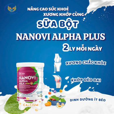 COMBO TIẾT KIỆM 1 hộp sữa non Nanovi Alpha tặng 1 hộp Thực Dưỡng 900g