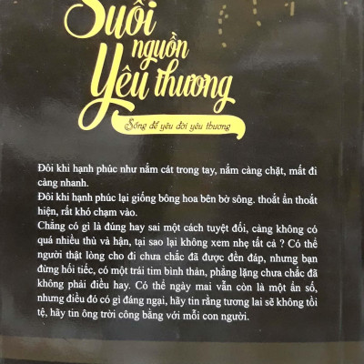 Suối Nguồn Yêu Thương - Sống Để Yêu Đời Yêu Thương